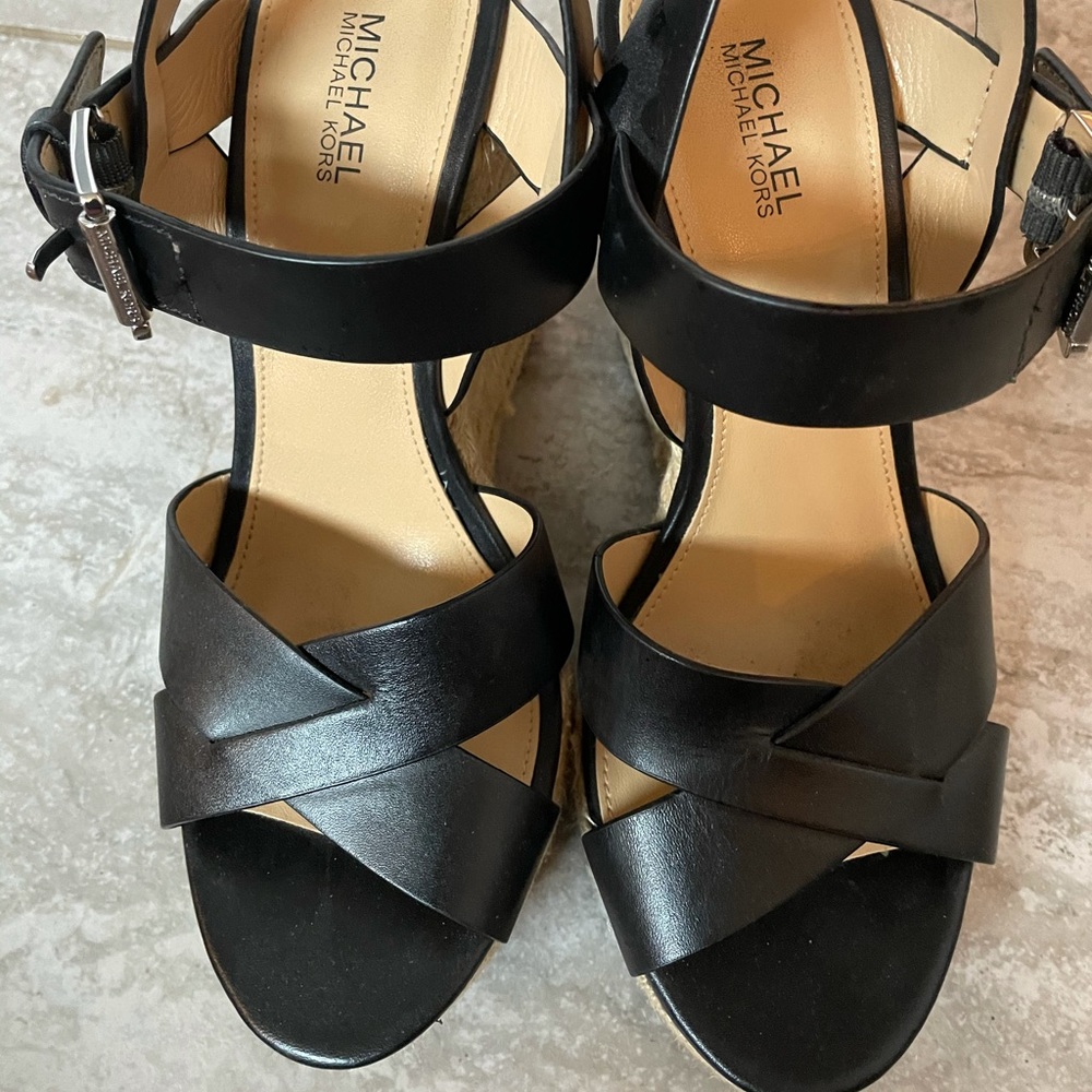Like New Michael Kors Wedge